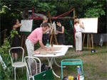 Ateliers avec mod&egrave;le vivant